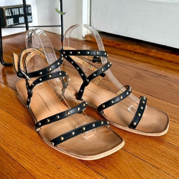 Dolce Vita Studded Strappy Sandals - Picture 1 of 10